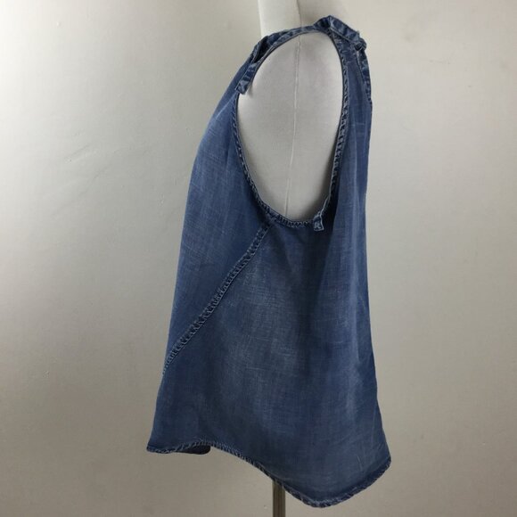 Cloth & Stone Chambray Halter Top l - Picture 4 of 8